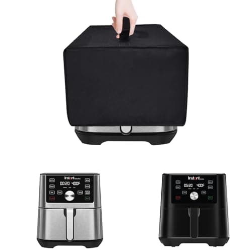 NUENSS-ROR Air Fryer Cover Waterproof Heat-Resistant Dust-proof Airfryer Dust Cover Case for Instant Vortex Plus 6QT XL Air Fryer, 6-in-1丨Instant Vortex 6QT XL Air Fryer, 4-in-1(13.8"D×16.9"W×11.8"H)