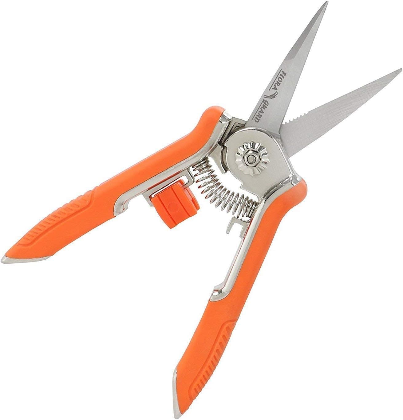Garden Art 6.5Inch Garden Bypass Pruning Shears | Anti-Slip Handle with Sharp Stainless Steel Blades, Safety Lock & Ergonomic Grip | Ideal for Plants, Flowers & Bonsai”Secateurs,(GAHC058-2)