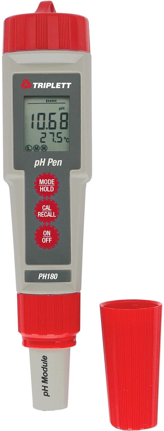 Triplett PH180 Waterproof PH Tester Pen 0 to 14 pH