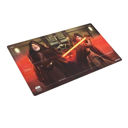 Star Wars Unlimited Baylan Shin Hati Game MAT Officially Licensed FullColor Printed Playmat SlipResistant 24 by 14 Rubber Mat Compatible with TCGs LCGs Made by Gamegenic