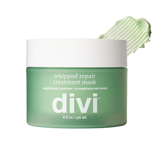 Divi Whipped Repair Hair Treatment Mask Deep Conditioning Hair Mask for Dry Damaged and ColorTreated Hair 8 Fl Oz