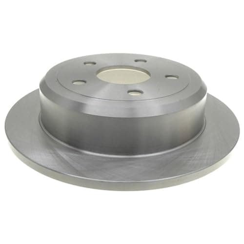ACDelco Silver Rear Brake Rotor 18A2465A GM 19255506 Brake Rotors for Select Jeep Wrangler Wrangler JK and more