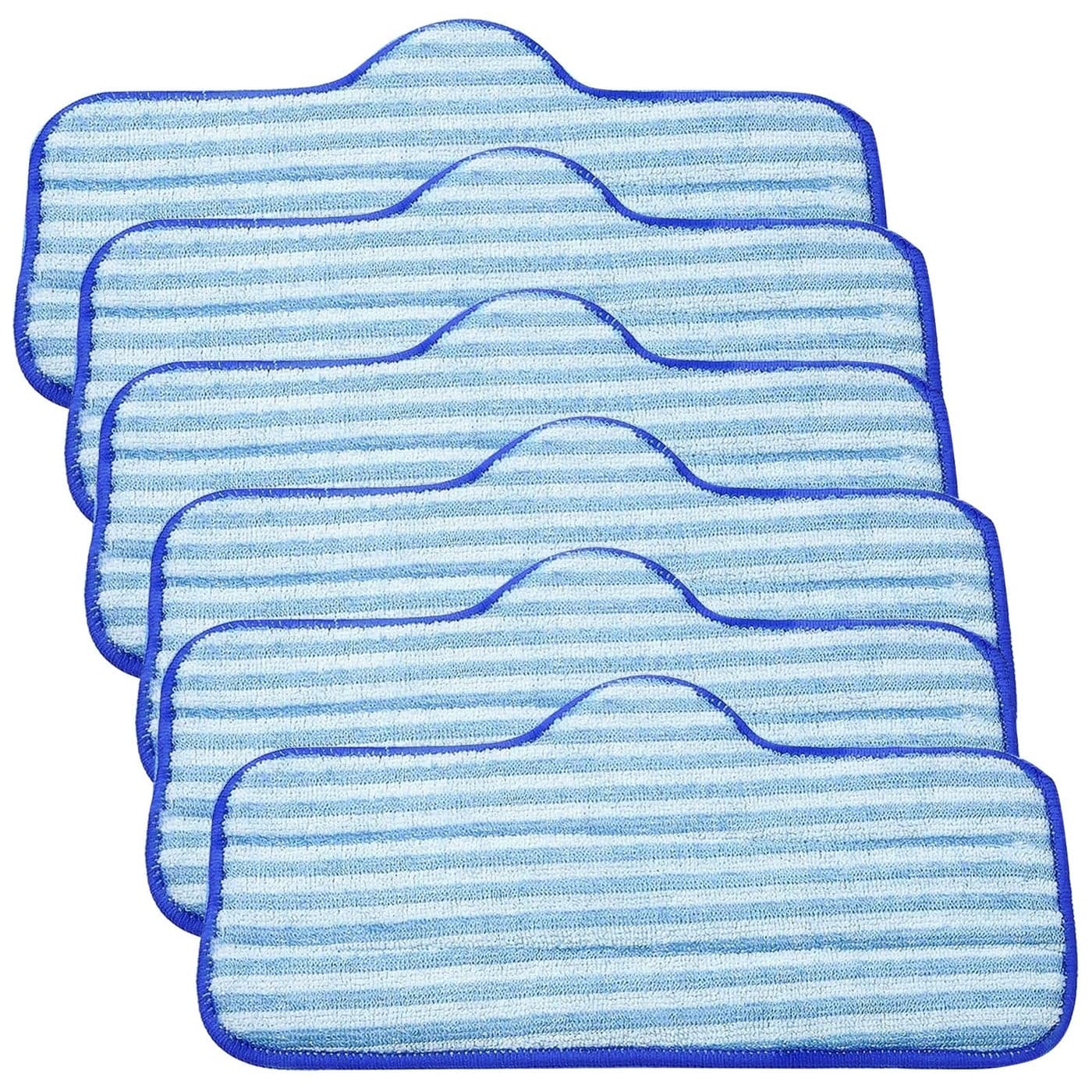 LINNIW 6 Pack Microfiber Pads Compatible with Dupray Neat Steam Cleaner Durable Reusable and Machine Washable