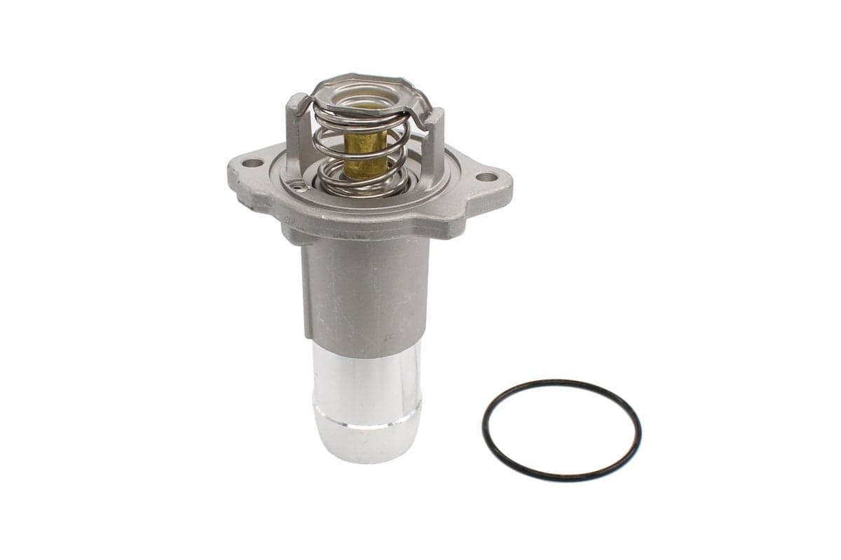 NewYall Engine Coolant Cooling Thermostat & Housing w/Gasket Assembly for Chevy Colorado(exc 8 cyl) 2004-2012, GMC Canyon(exc 8 cyl) 2004-2012, Hummer H3 2006-2010