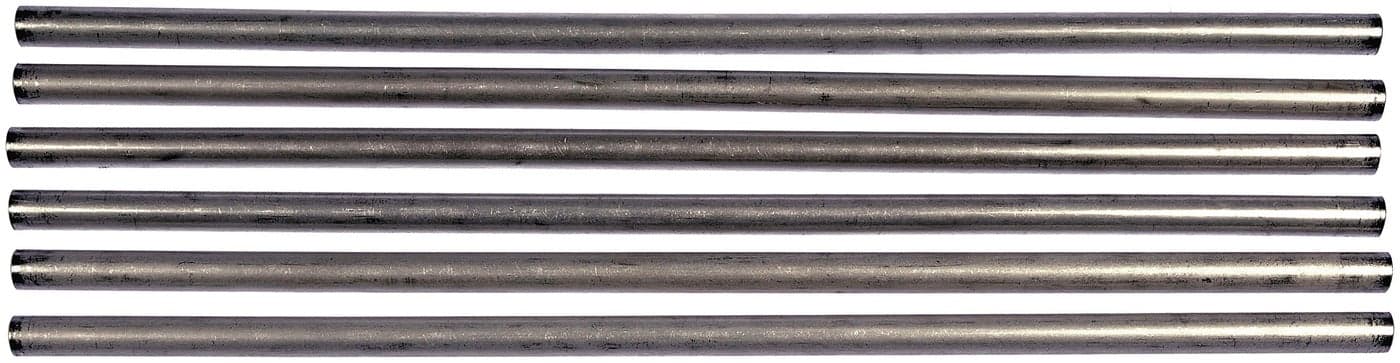 Dorman 800-632 12In Straight Aluminum Tubing, 3/8In OD (9.5mm), Contains 6, 6 Pack Universal Fit