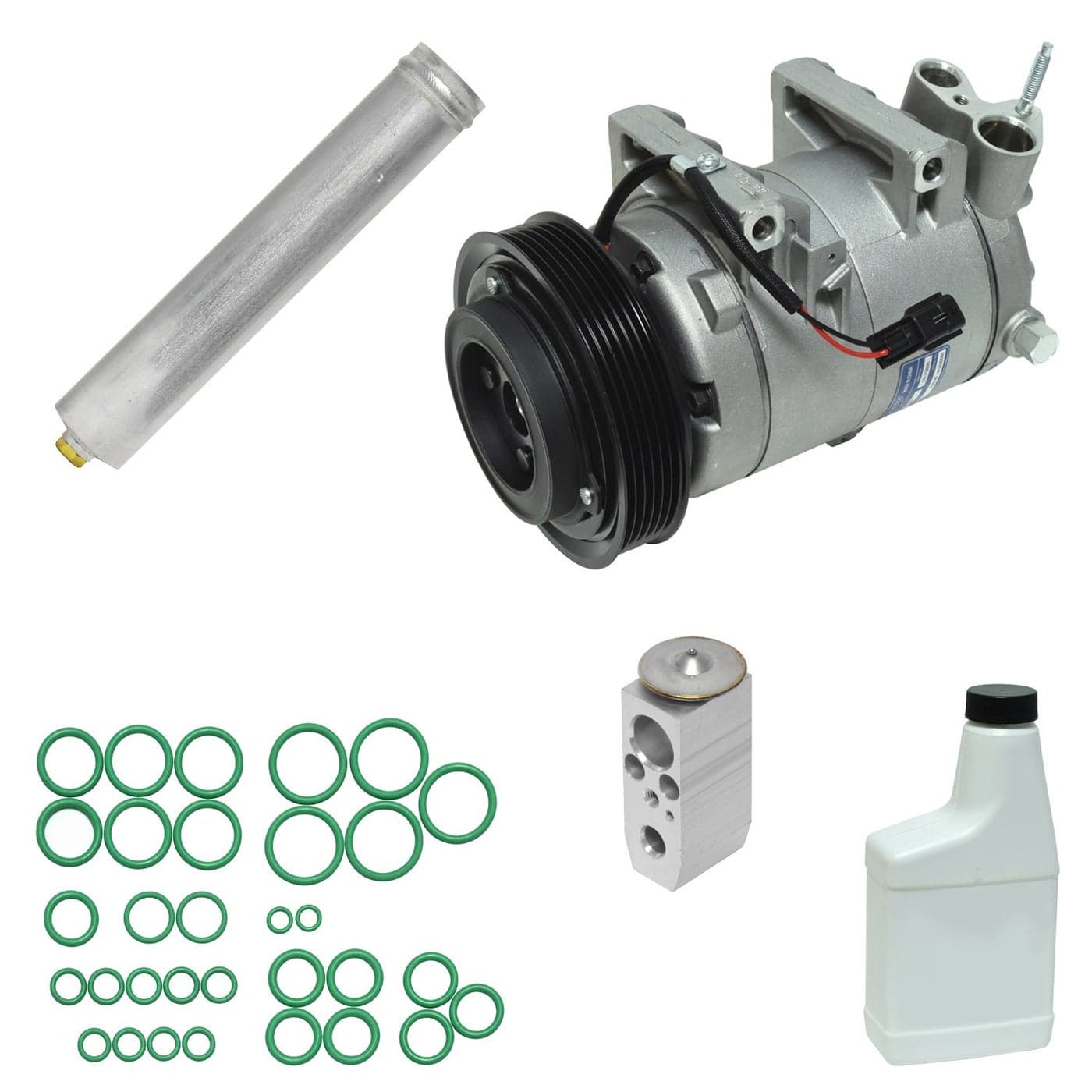 UAC KT 4870 AC Compressor and Component Kit 1 Pack