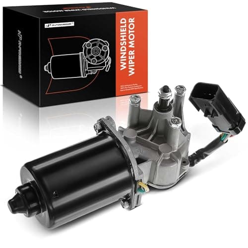 A-Premium Front Windshield Wiper Motor Compatible with Jeep XJ Series Cherokee 2000-2001, Sport Utility, 6-Pin, Replace# 55155297AB, 55155300AB
