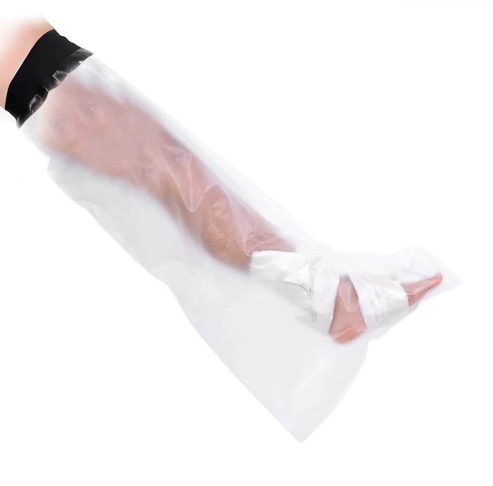 Lifeswonderful Adult Leg Full Length Waterproof Plaster Cast and Dressing Protector Ideal For Showering