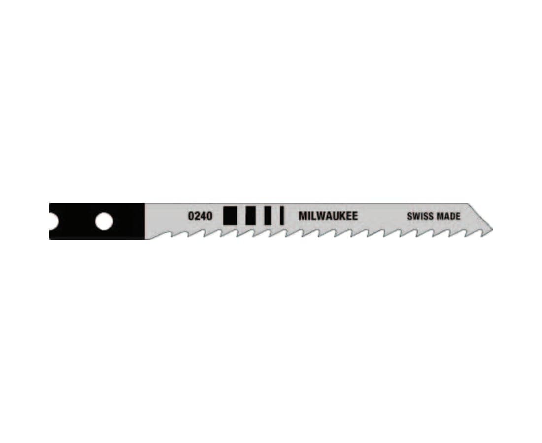 Milwaukee Electric Tool 48420240 MultiPurpose Jig Saw Blade 318 L x 732 W 8 TPI