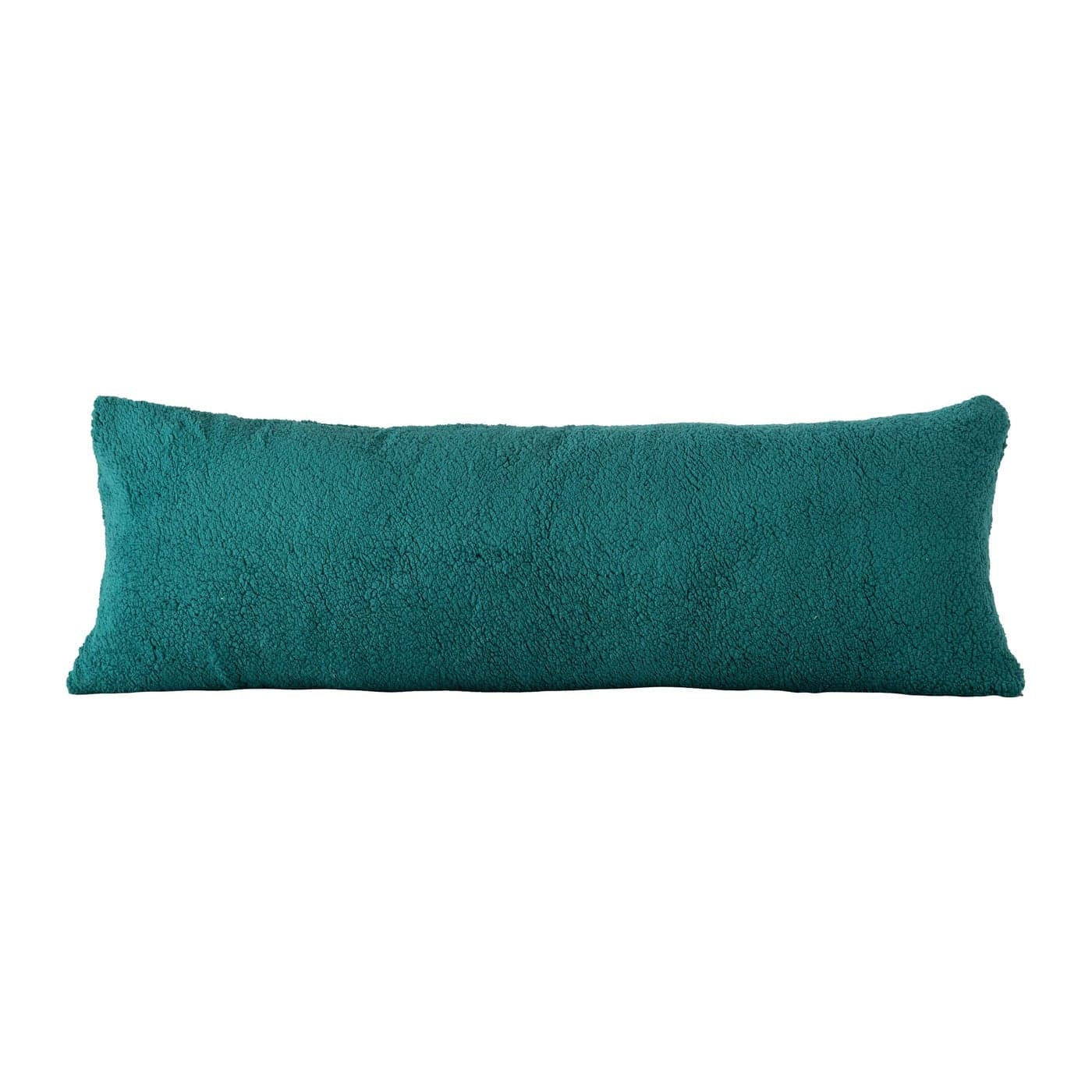 Reafort Ultra Soft Sherpa Body Pillow CoverCase with Zipper Closure 21x54 Evergreen 21x54 Body Pillow Cover
