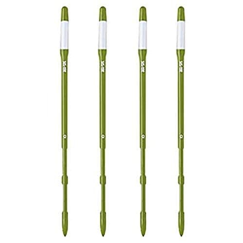 IPPINKA Sustee Aquameter, Set of 4, Plant Soil Moisture Sensor, (Green, Large)