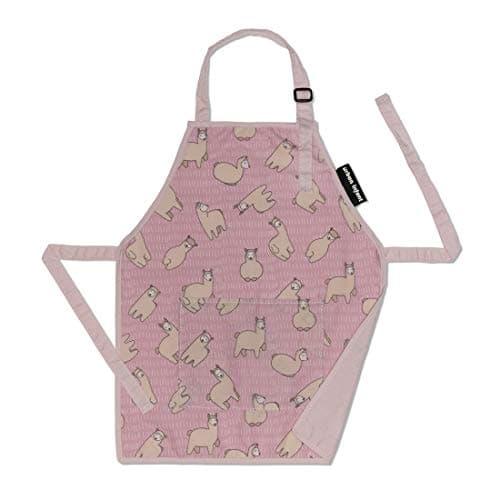 Urban Infant Little Helper Kids Apron Childrens Cooking Art Gardening Great Gift for Toddler Boys and Girls Llamas Small