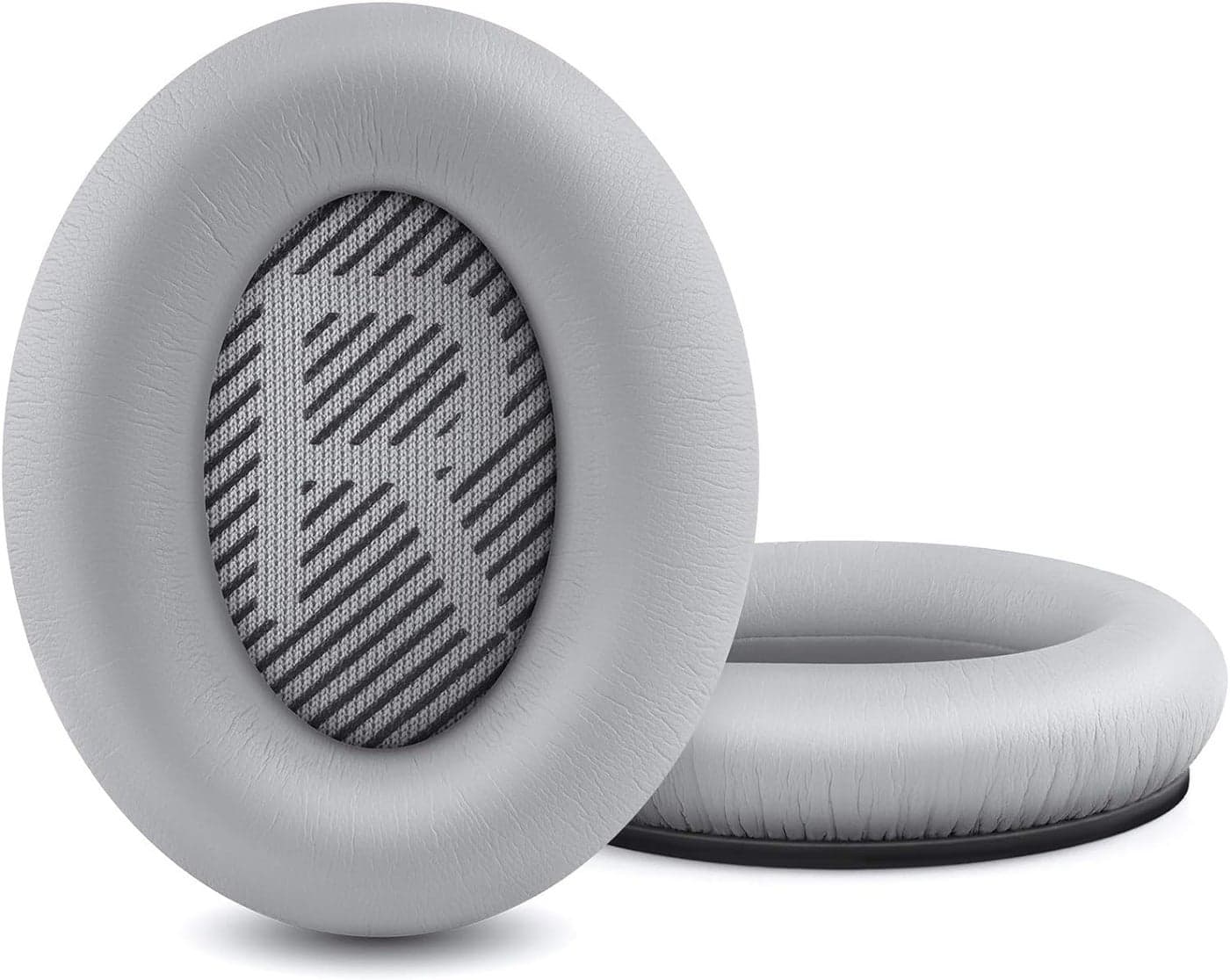 Street27® Earpad Cushions Compatible with Bose QuietComfort 35 (QC35) & Quiet Comfort 35 II (QC35 ii) Headphones, Soft Protein Leather High-Density Noise Cancelling Memory Foam Ear Cushion Pad (Black)