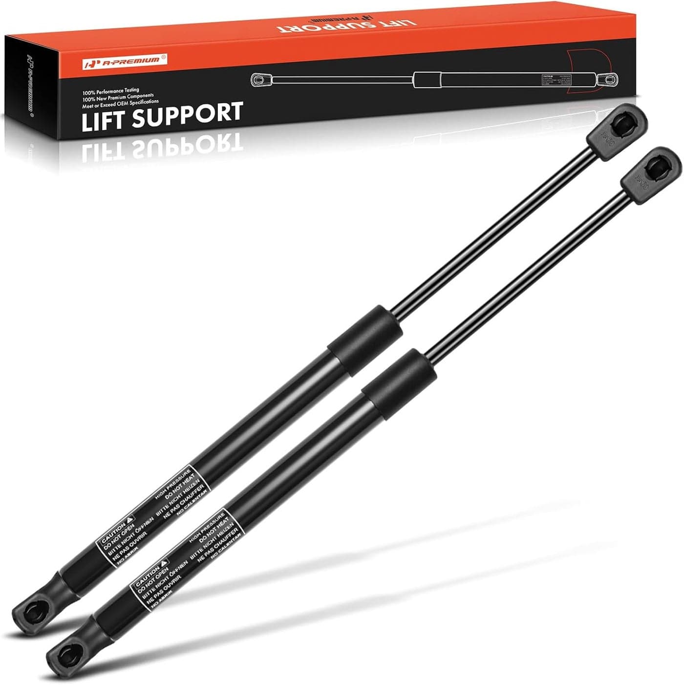 A-Premium Rear Trunk Lift Supports Shock Struts for Genesis G90 (2017-2022) - 2PC Set