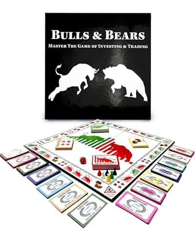 Life Sutra Bulls Bears Board Game for Ages 14 Learn Investing Trading Through Play Stock Market Crypto Finance Strategy Game for Teens Families STEM Approved