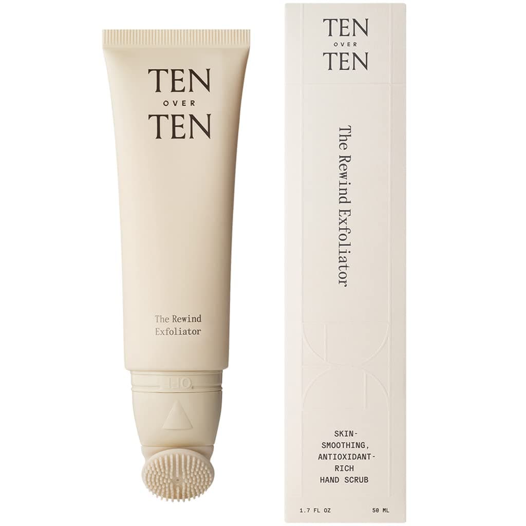 tenoverten The Rewind Hand Exfoliator Clean Natural NonToxic Nail Care 17 fl oz 50 mL