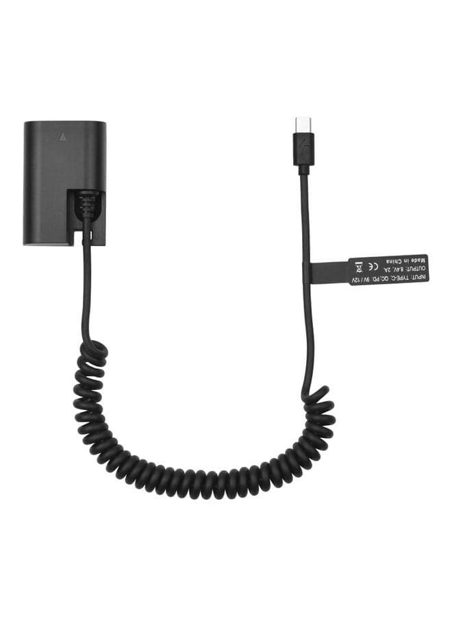 Adapter DR-E6 Dummy Battery Coupler Black