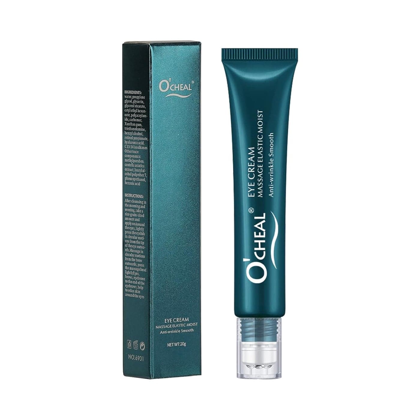 OCHEAL Massage Eye Cream Lightening Dark Circles Firming Skin Instant Eye Repair Serum Stick for women Women Eyes Care