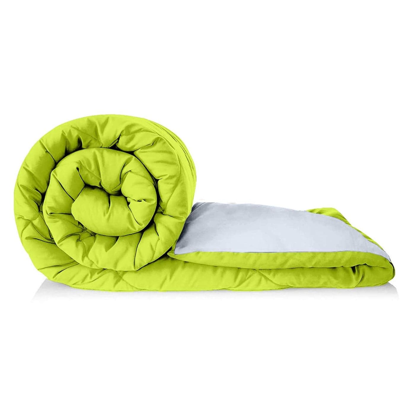 ascension Microfiber Reversible Comforter 200 GSM Double Bed Green Grey