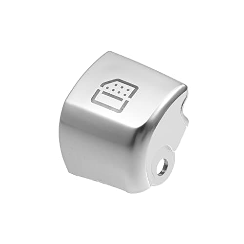 X AUTOHAUX Rear Right Window Glass Lift Switch Button Cover Trim for Mercedes Benz S320 S350 2014-2020 Interior Door Armrest Power Window