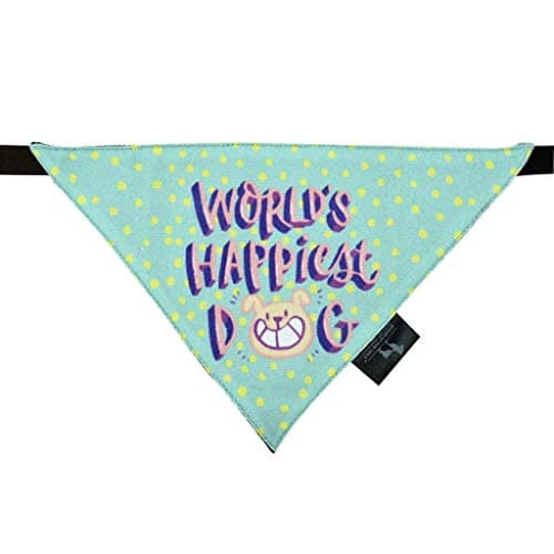 Heads Up For Tails X Alicia World's Happiest Dog Dog Bandana (Small)
