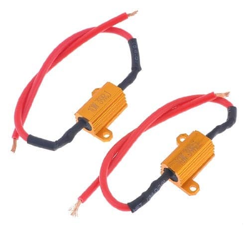 uxcell 39 Ohm 10W Watt 5% Gold Tone Aluminum Housed Resistors 2 Pcs