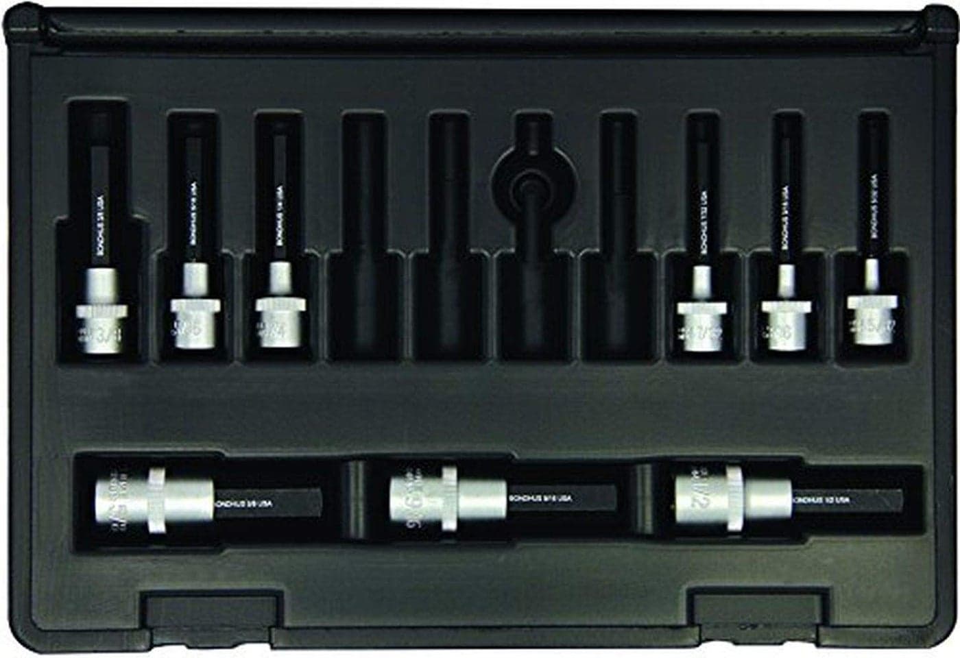 Bondhus 30299 Socket Hex Bit Tool Set wSockets29pc multi one size