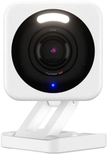 WYZE Cam v4 Latest Model 25K AI Security Camera IndoorOutdoor Cameras for Home Security Baby Monitor Pet Camera Vibrant Color Night Vision No Subscription Required Free Expert Help