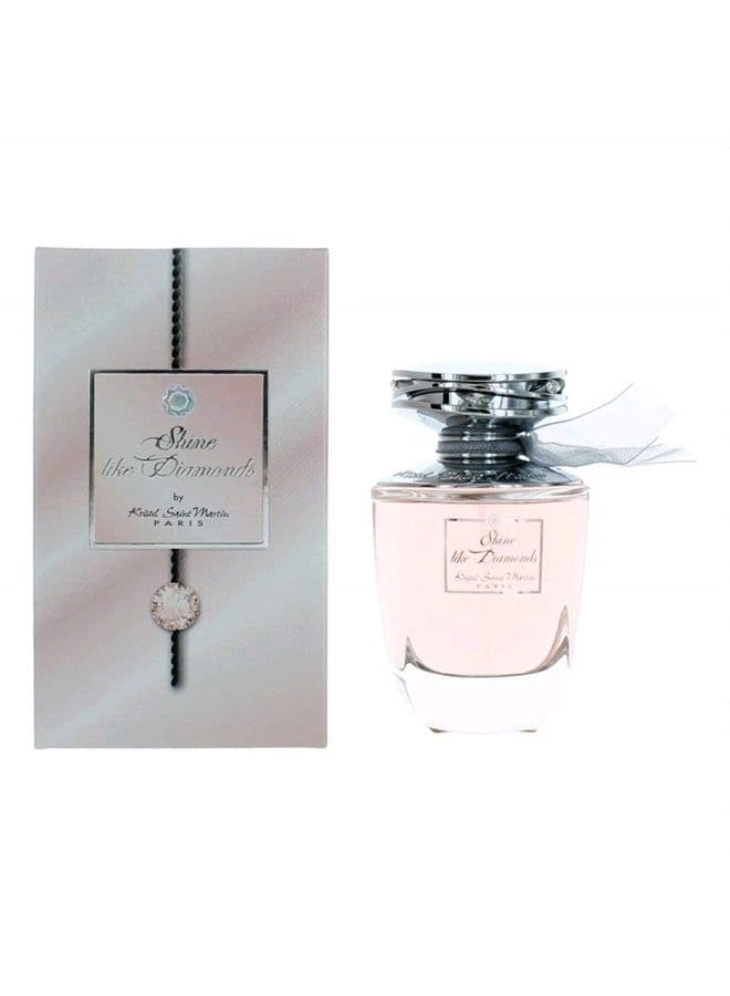 Shine Like Diamonds for Women Eau de Parfum Spray, 3.3 Ounce