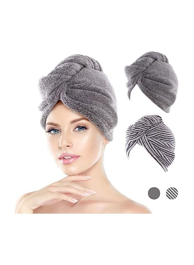 Microfiber Hair Towel Wrap for Women and Girls