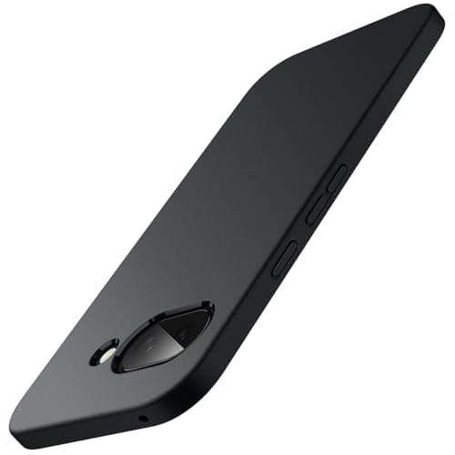 JETech Case for Google Pixel 9a 63Inch 2025 Soft TPU Protective Phone Cover with Matte Finish Shockproof Black