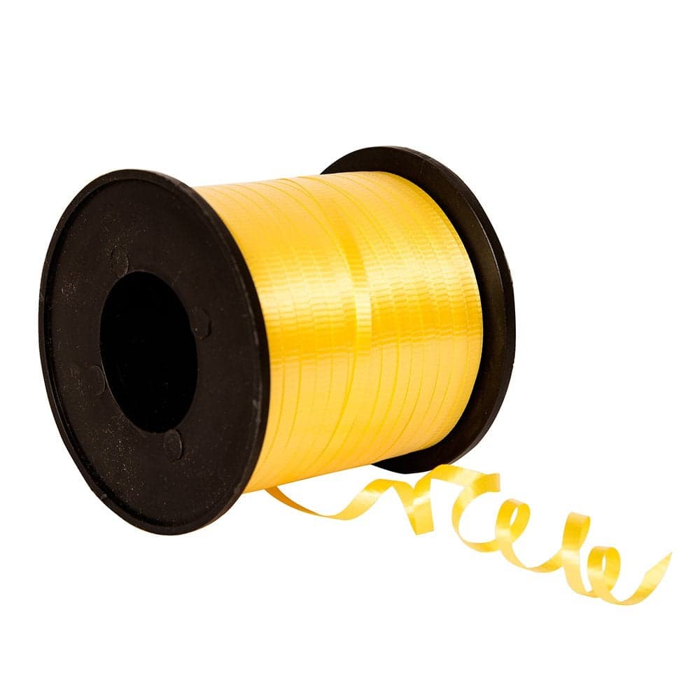 Unique 500 Yards Elegant Yellow Curling Ribbon 1 Roll Of Premium Plastic Durable Perfect For Every Occasion