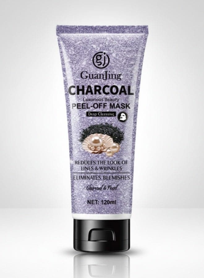 Charcoal Luxurious Beauty Peel Off Mask 120 ml Deep Cleansing Blackhead Removal Pore Detox Oil Control Skin Care