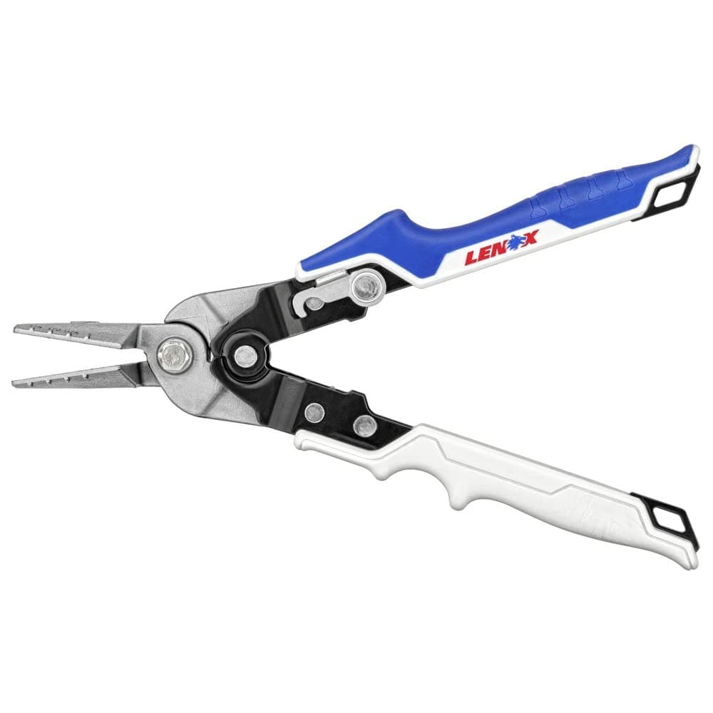 LENOX TOOLS Pliers Seamers Forged Head Cuts 18 Gauge Metal and 22 Gauge Stainless Steel LXHT14350