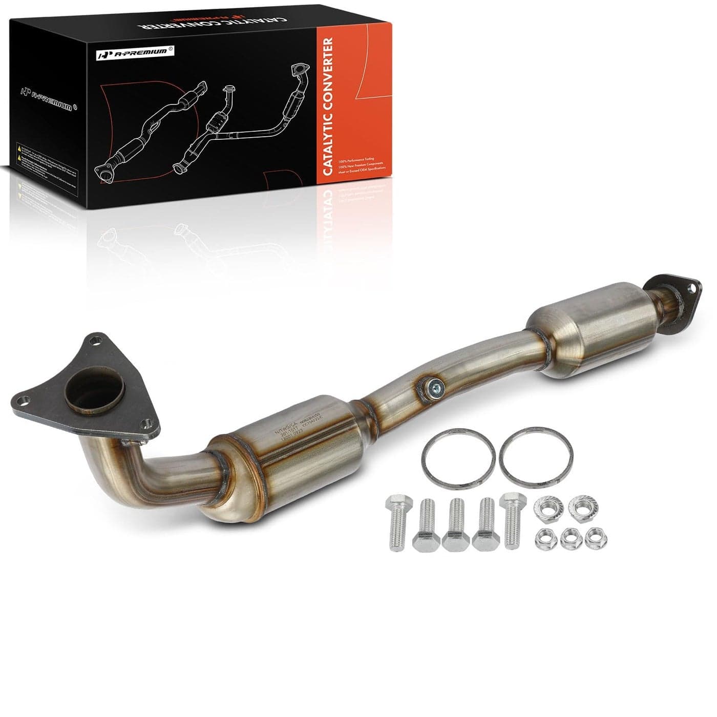 APremium Right Catalytic Converter Kit DirectFit Compatible with Toyota Tundra 20072019 Sequoia 20082019 46L 57L EPA Compliant Replace 174100S010
