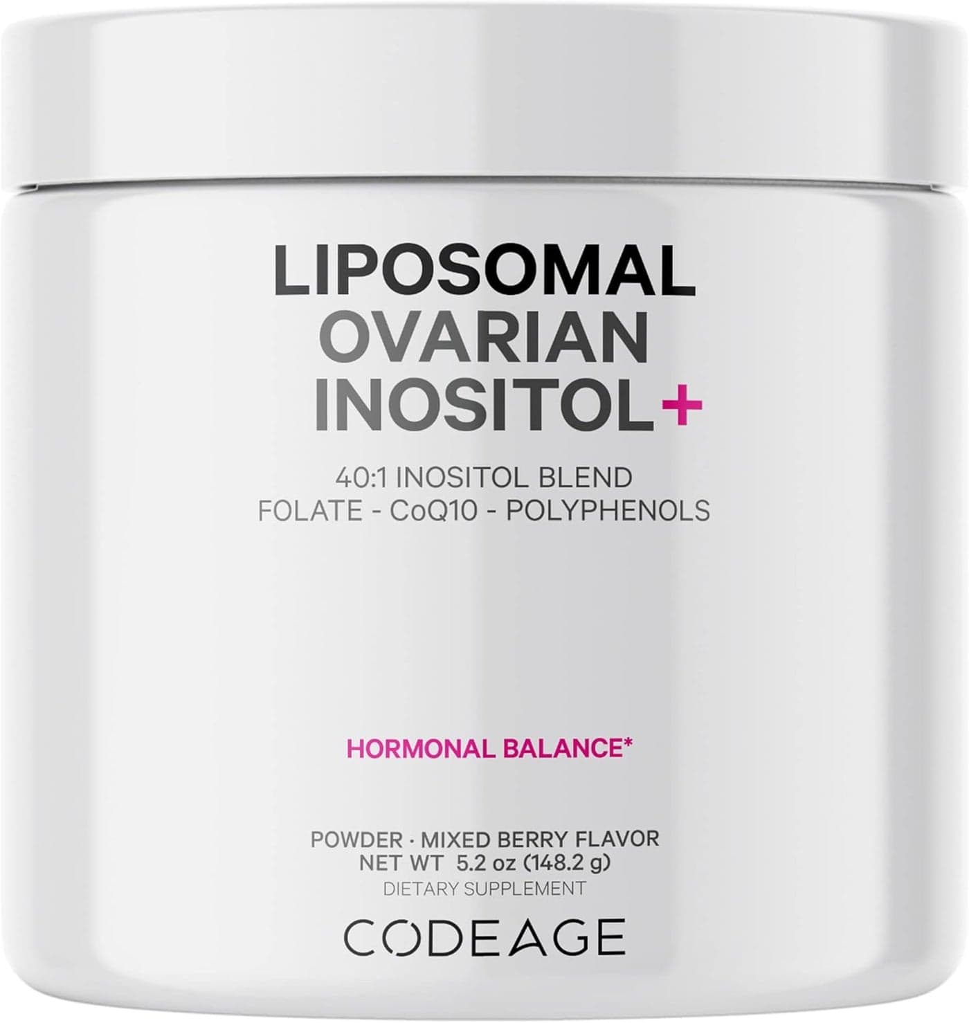 Liposomal Ovarian Inositol Powder for Women