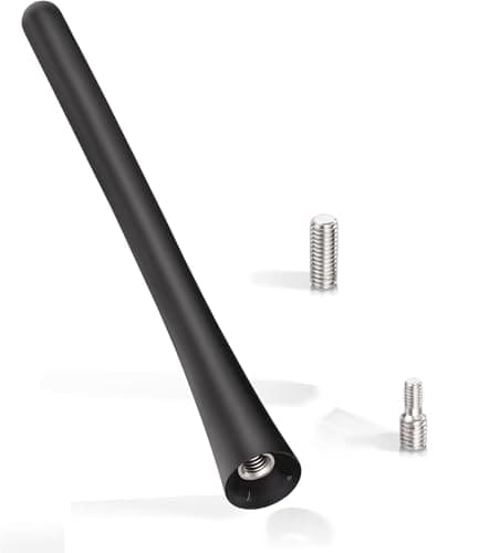 Adwait Car Roof Fibre Flexible Rubber Antenna Aerial Stick AM/FM Radio Replacement Antenna for Maruti Suzuki Baleno New(2022-Present)