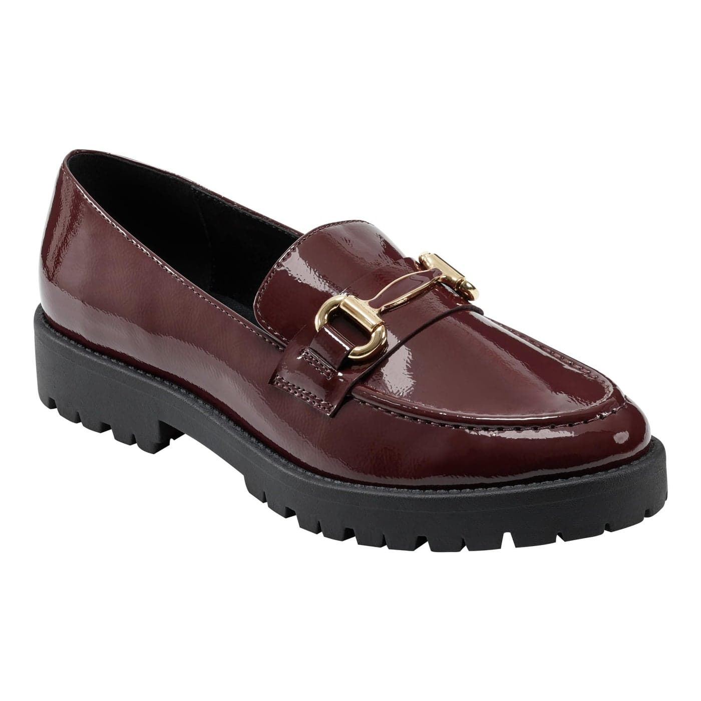 Bandolino Womens Franny Loafer Wine 600 55
