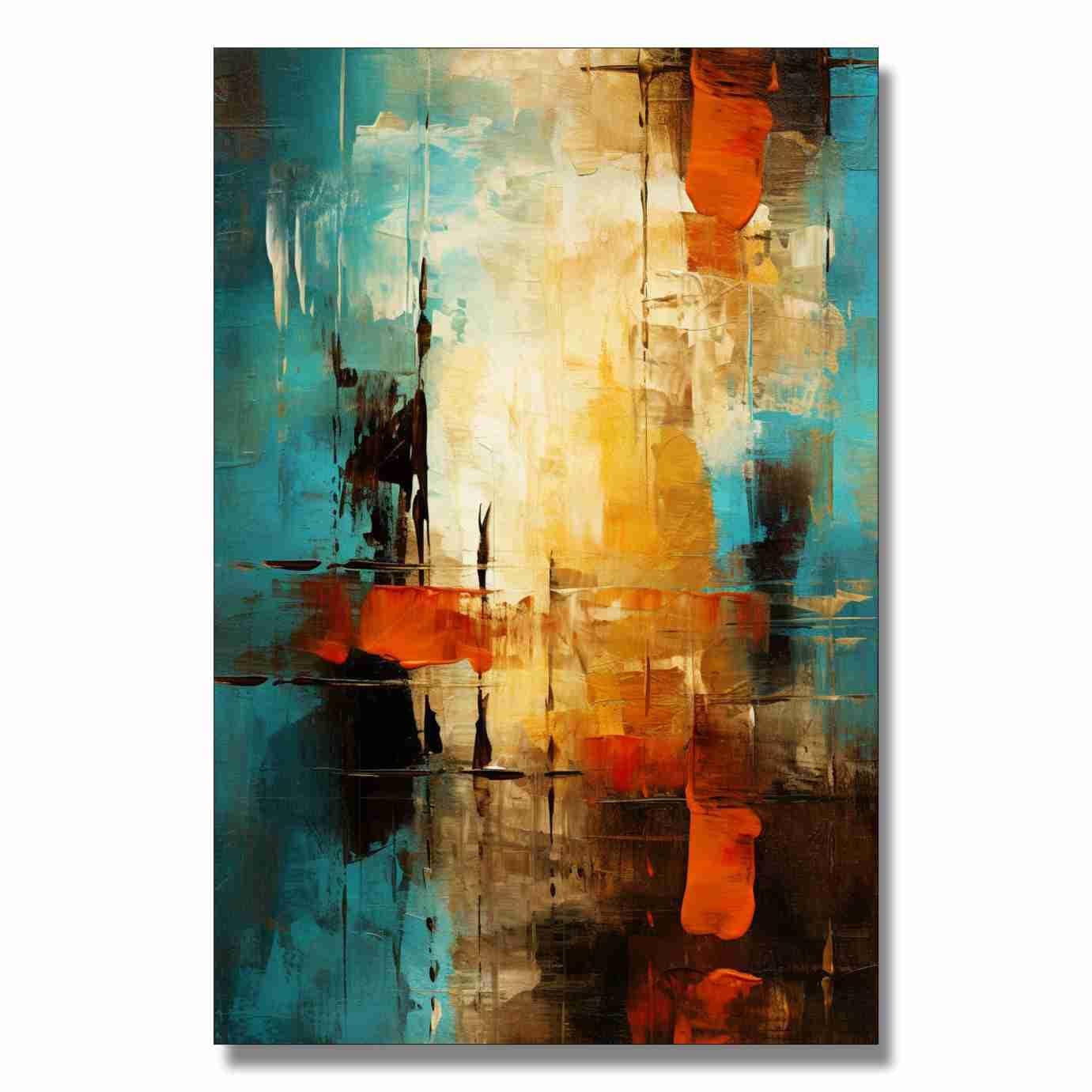 SAF paintings modern art Painting | modern art paintings for living room | modern art painting for wall decoration | modern art painting canvas 24 inch x 36 inch SANF-CR47A