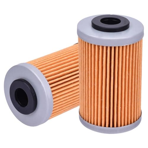2 Pcs Oil Filters HF155 Fit for KTM for Duke 125 200 20122024 for 250 390 Adventure 20202024 for Duke 250 20152024 for Duke 390 20132024