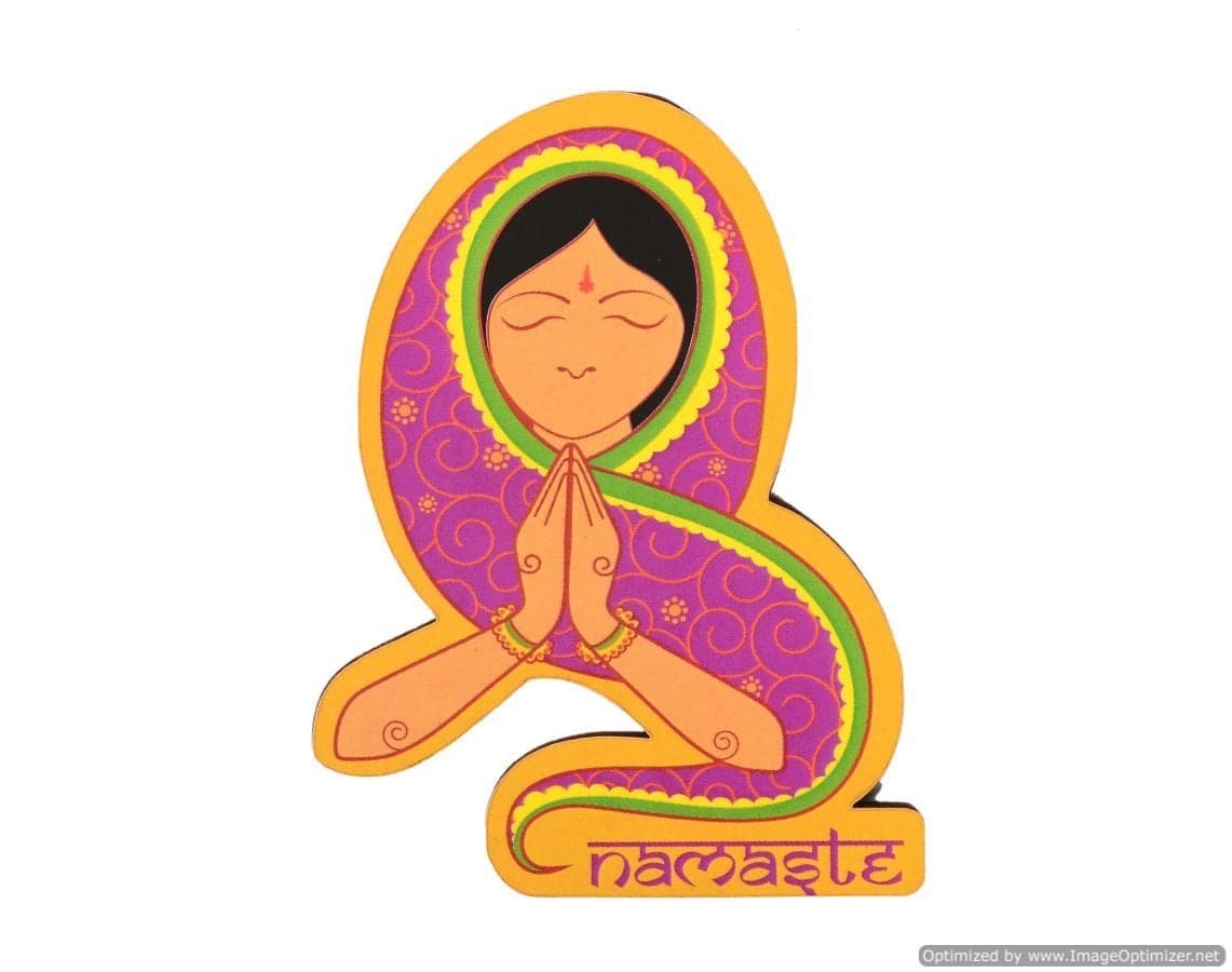 SkyWalker Brass Fridge Magnet (Multicolour)