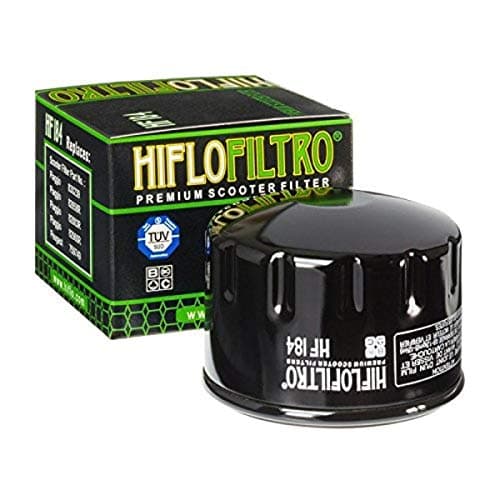 Hiflofiltro HF184 Premium Oil Filter, Black