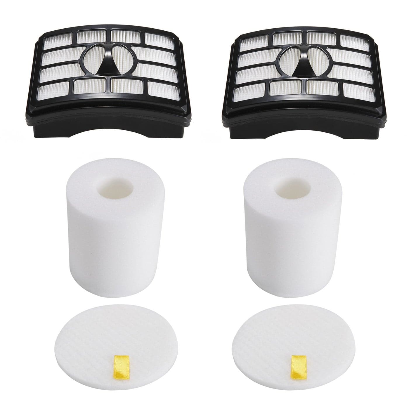 2 HEPA Filter 2 Foam Flet Filter Kit for Shark Rotator Pro LiftAway NV500 NV501 NV505 NV552 HEPA Filter Foam Filter Kit Part XFH500 XFF500
