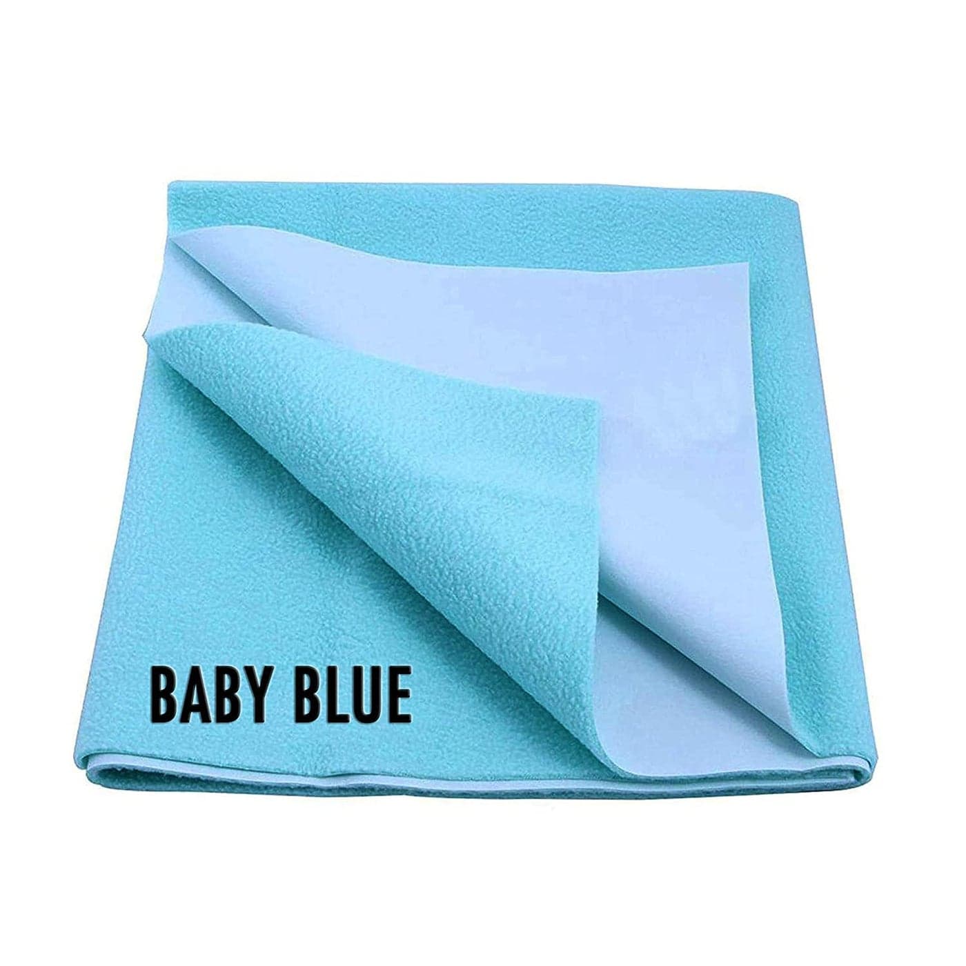 Desithat Waterproof Washable Instadry Extra Absorbent Baby Dry Sheet Bed ProtectorCrib Sheet Large 55x39 Inches140X100 CmsBaby Blue