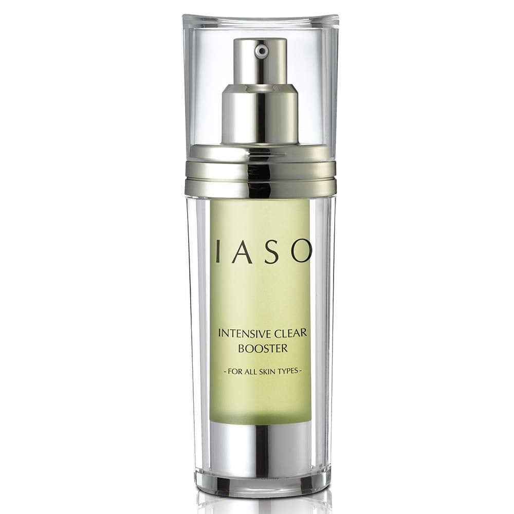 IASO INTENSIVE CLEAR BOOSTER Skin Retexturizer Powerful AHABHA Soothing Aloe Smooth Skin Texture Skin Stress Rrelief Solutions All Skin Types Korean Skin Care 118 oz