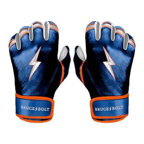 BRUCE BOLT Signature Series Short Cuff Batting Gloves Brandon Nimmo Edition Nimmo Blue XXLarge