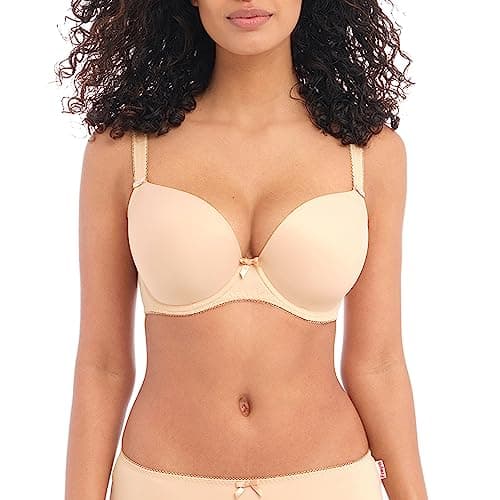 Freya Women's Deco UW Moulded Plunge Bra, Nude, 28D