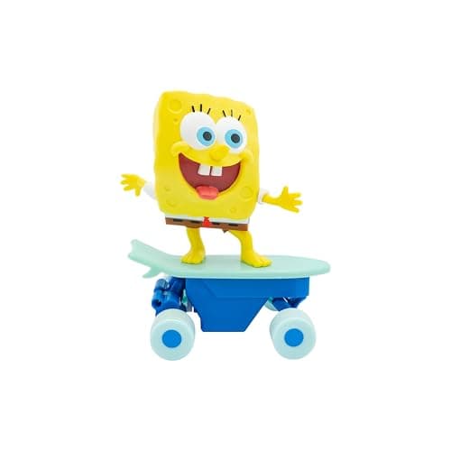 Spongebob Squarepants Surfs Up RC Vehicle FullFunction Remote Control Spongebob Toy with Surfboard Controller Real Surf Action Play for Kids Ages 3