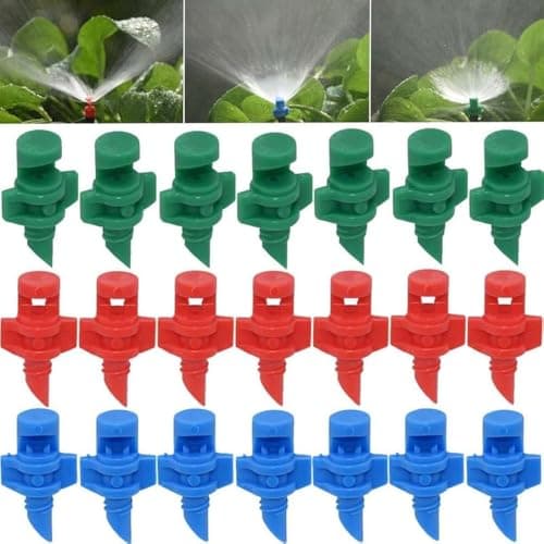 DIY Crafts Pack of 6 Nozzle, Misting Nozzale + Pipe + Hole Punch, 5 mtr Pipe + Micro Garden Lawn Water Spray Misting Nozzle Sprinkle(Pack of 6 Nozzle, Misting Nozzale + Pipe + Hole Punch)