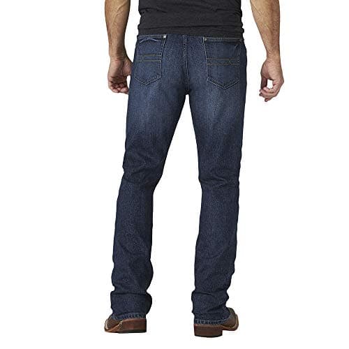 Wrangler Mens 20x No. 42 Vintage Boot Cut Jeans, Stockyard, 33W x 32L US